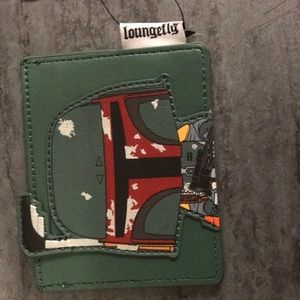 Loungefly NWT Star Wars/Mandalorian Card Holder